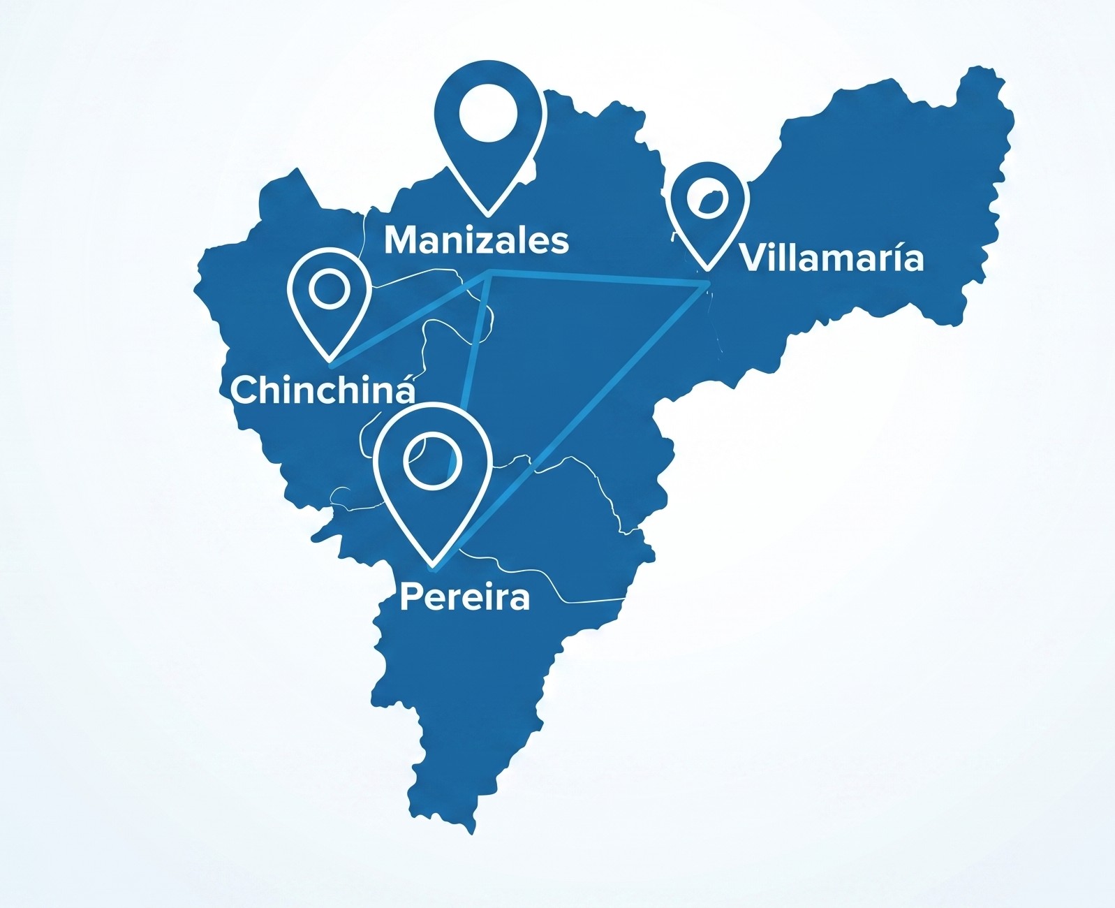 Mapa Cobertura Eje Cafetero